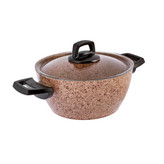 سرویس_قابلمه ۹ پارچه بیوگرانیتی کاراجا مدل wood stoon
