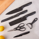 سرویس چاقو 6 پارچه کاراجا Black Stone