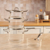 Karaca Amore 7 Parça Borosilikat قابلمه شیشه ای کاراجا