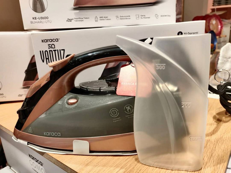 اتوبخار 3100وات کاراجا Vantuz Iron Rosegold